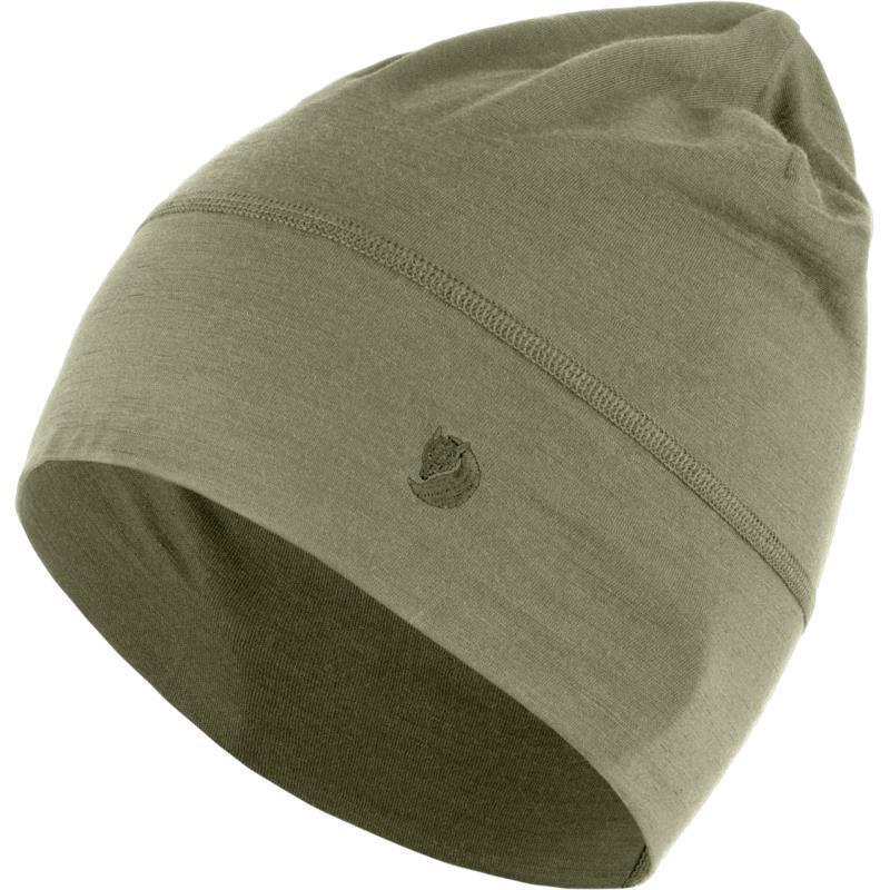 Abisko Lite Wool Beanie - Light Olive 1