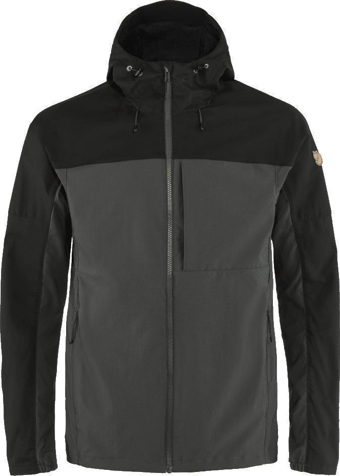 Abisko Midsummer Jacket - Mens - Dark Grey / Black 1