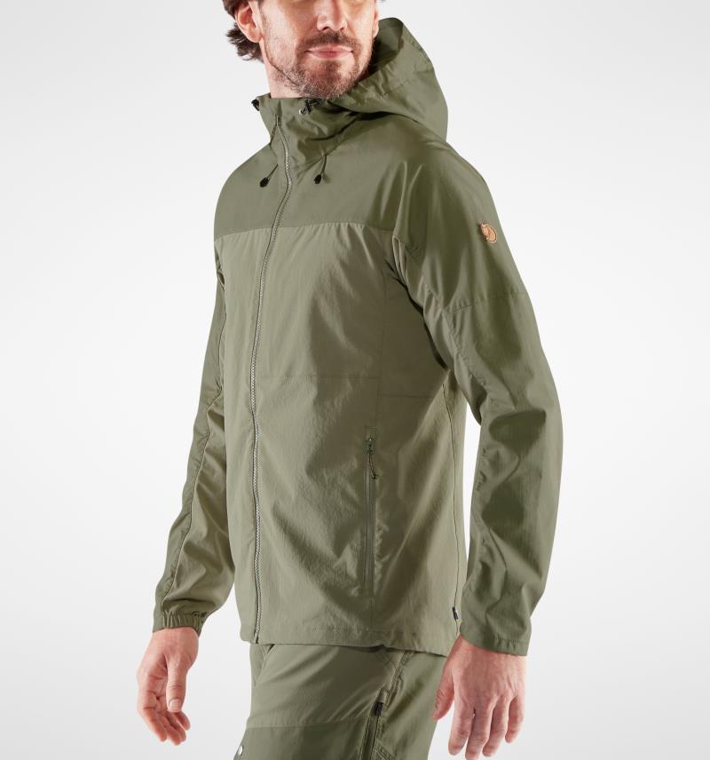 Abisko Midsummer Jacket - Mens - Savanna / Light Olive 4