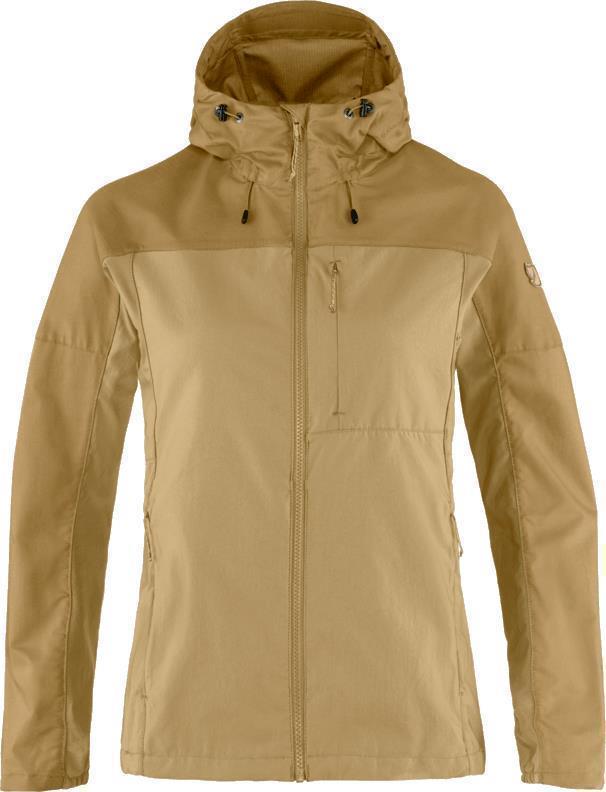 Abisko Midsummer Jacket - Womens - Dune Beige / Buckwheat Brown 1