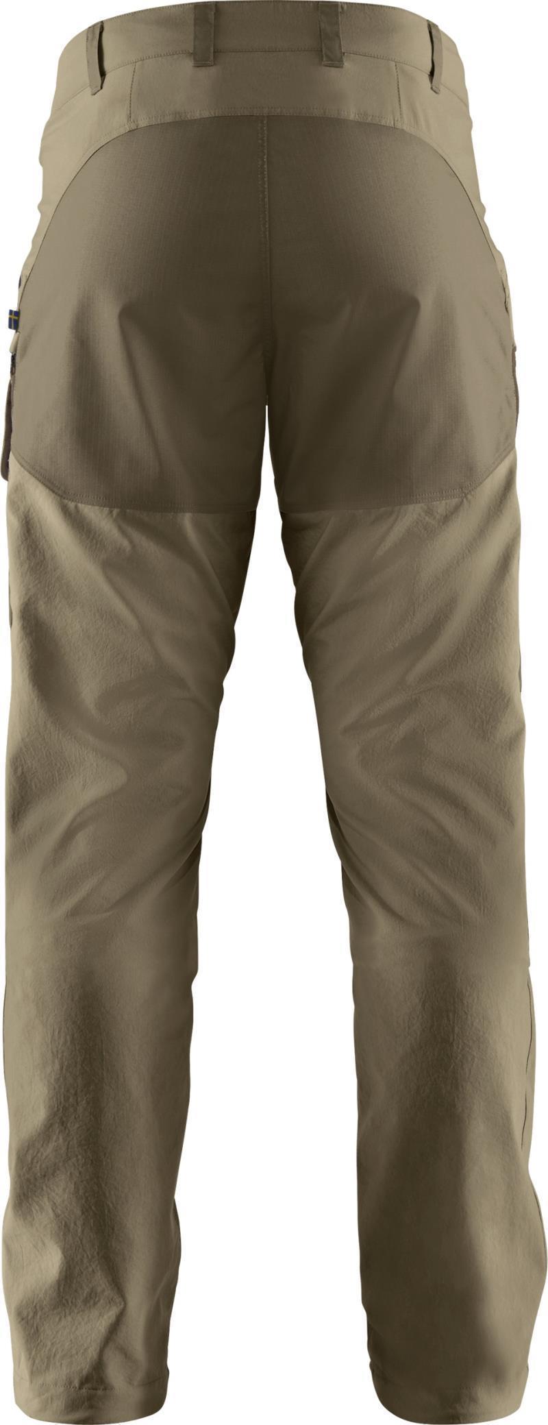 Abisko Midsummer Trousers, Long - Mens - Savanna / Light Olive 2