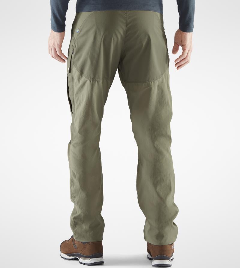 Abisko Midsummer Trousers, Long - Mens - Savanna / Light Olive 4