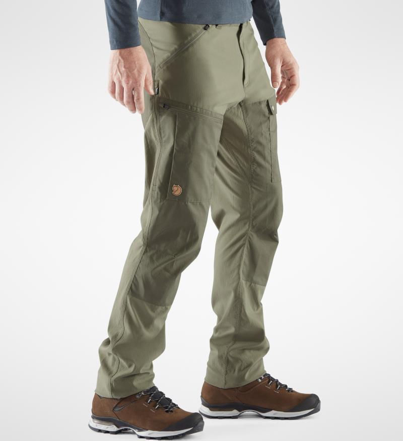 Abisko Midsummer Trousers, Long - Mens - Savanna / Light Olive 5