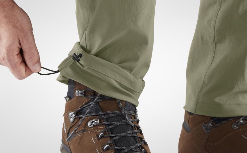 Abisko Midsummer Trousers, Long - Mens - Savanna / Light Olive 8