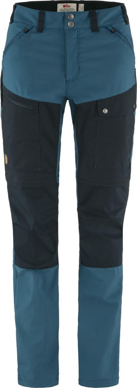 Abisko Midsummer Zip-Off Trousers, Reg - Womens - Indigo Blue / Dark Navy 1