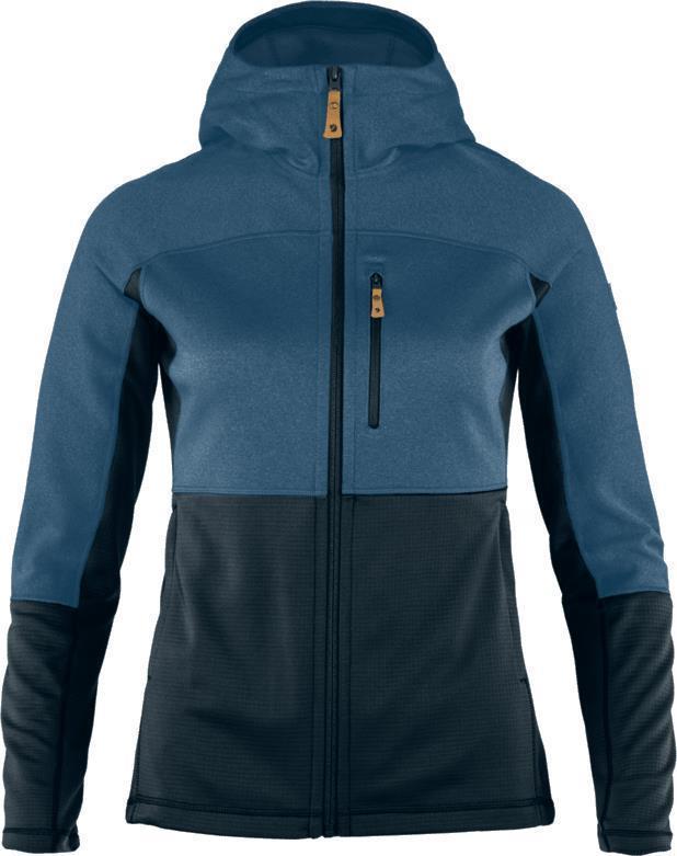 Abisko Trail Fleece - Womens - Dark Navy / Indigo Blue 1