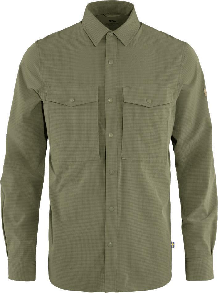 Abisko Trekking Shirt - Mens - Light Olive 1