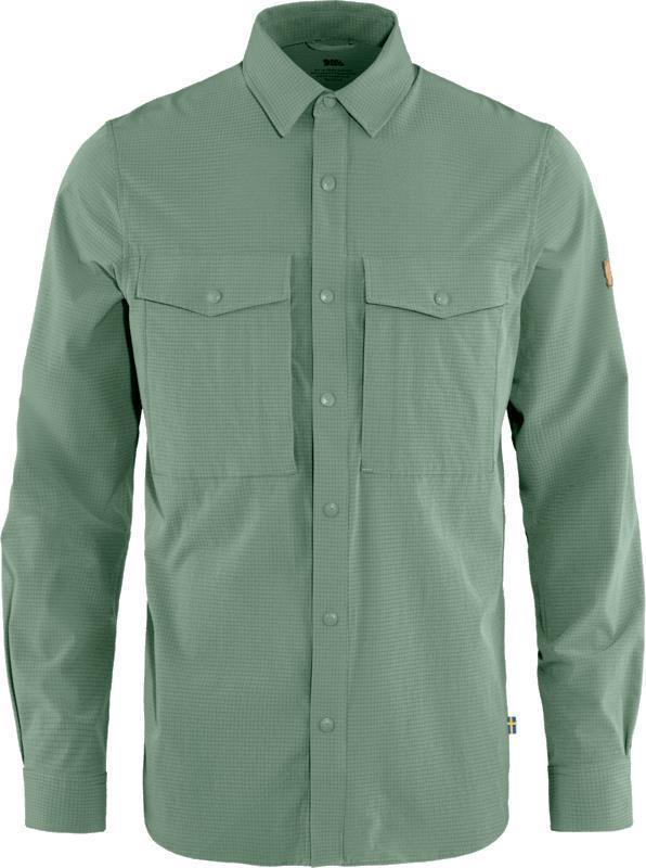 Abisko Trekking Shirt - Mens - Patina Green 1