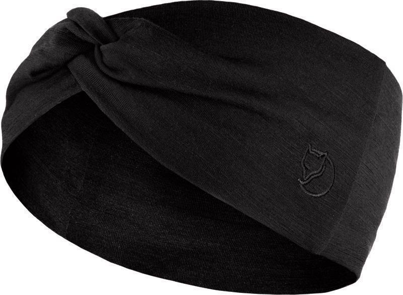 Abisko Wool Headband - Black 1
