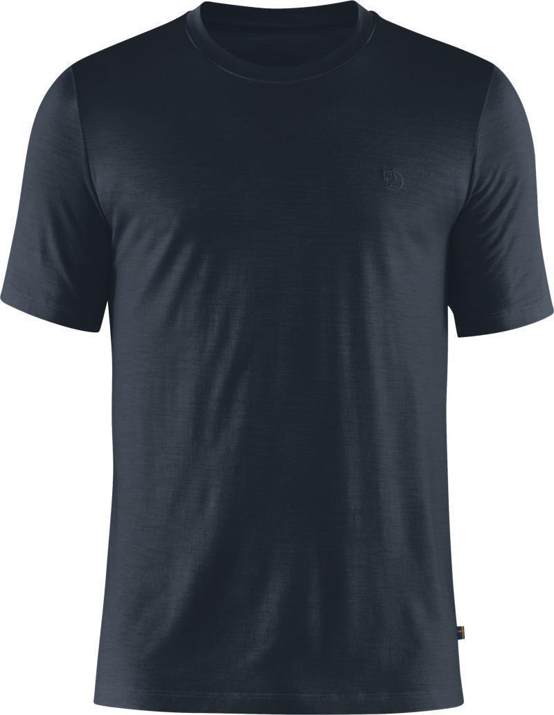 Abisko Wool SS T-Shirt - Mens - Dark Navy 1