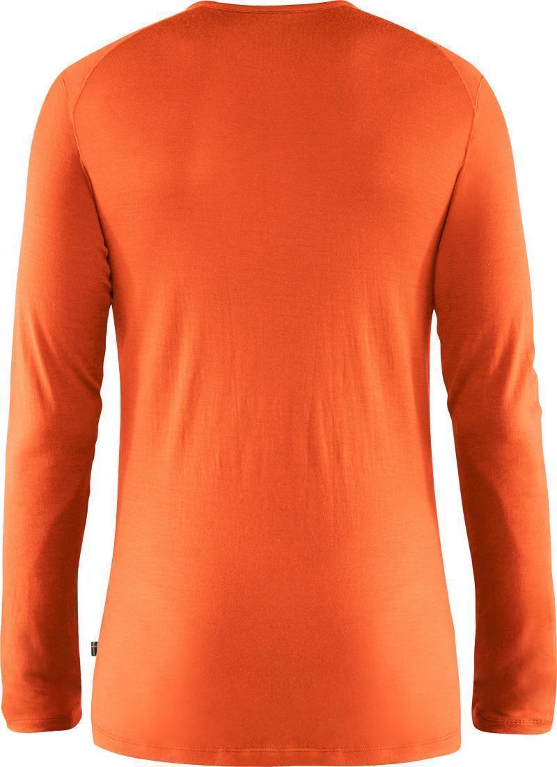 Bergtagen Thinwool LS T-Shirt - Mens - Hokkaido Orange 2