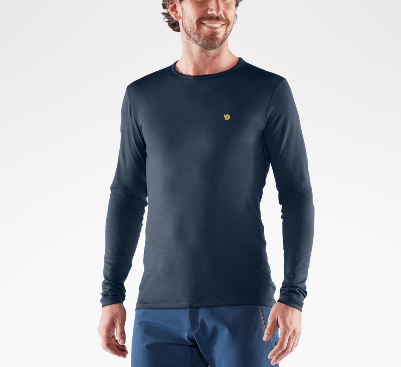 Bergtagen Thinwool LS T-Shirt - Mens - Mountain Blue 3