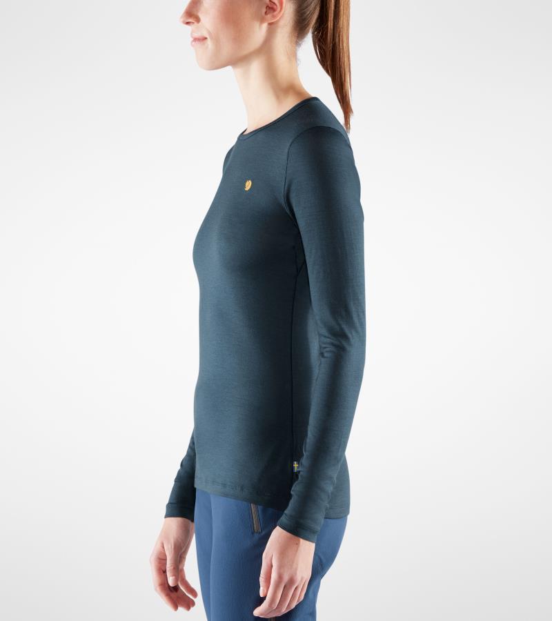 Bergtagen Thinwool LS T-Shirt - Womens - Mountain Blue 5