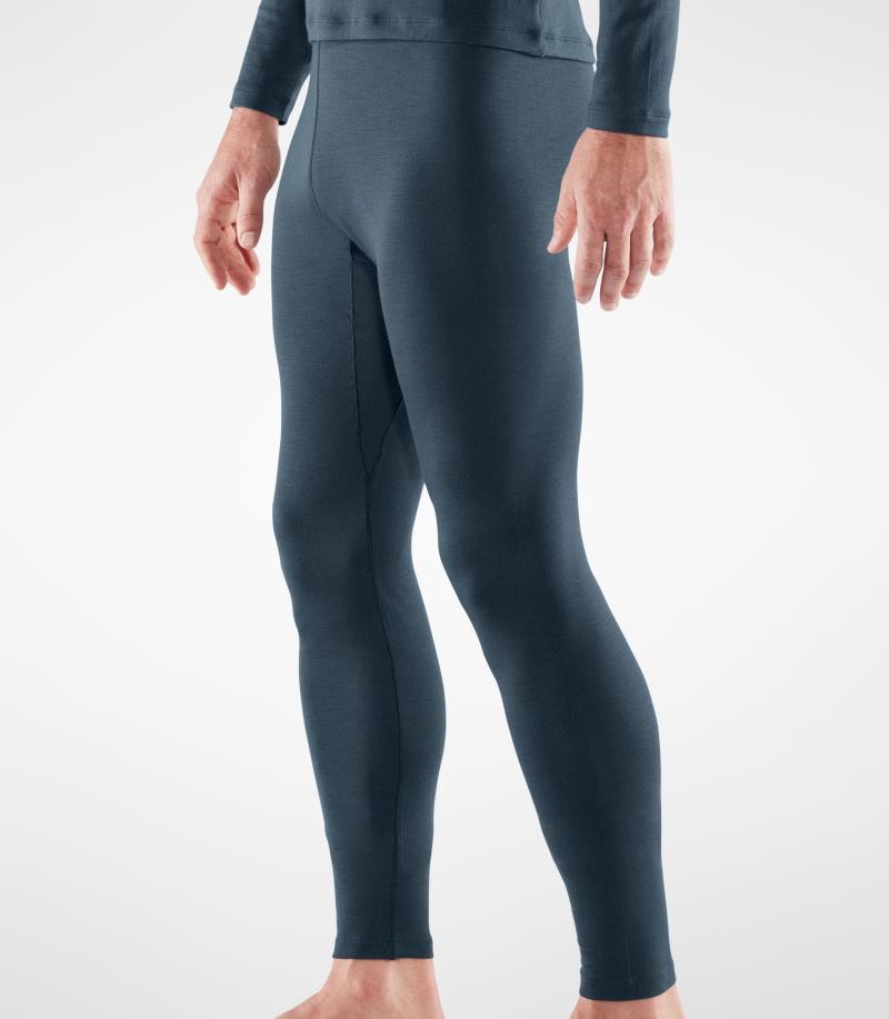 Bergtagen Thinwool Long Johns - Mens - Mountain Blue 5