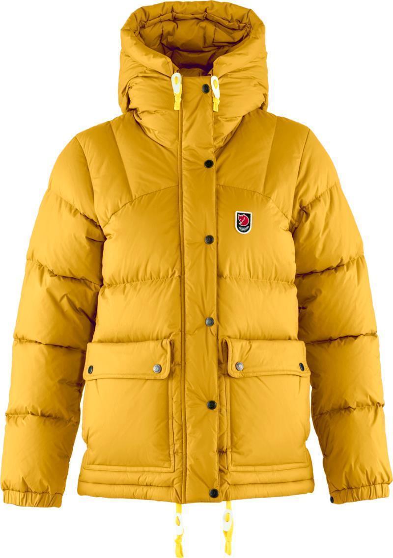 Expedition Down Lite Jacket - Womens - Mustard Yellow / UN Blue 1
