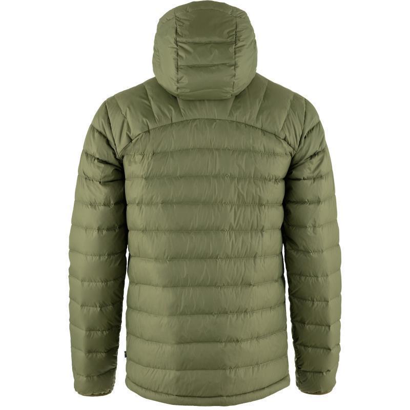 Expedition Pack Down Hoodie - Mens - Green / Mustard Yellow 2