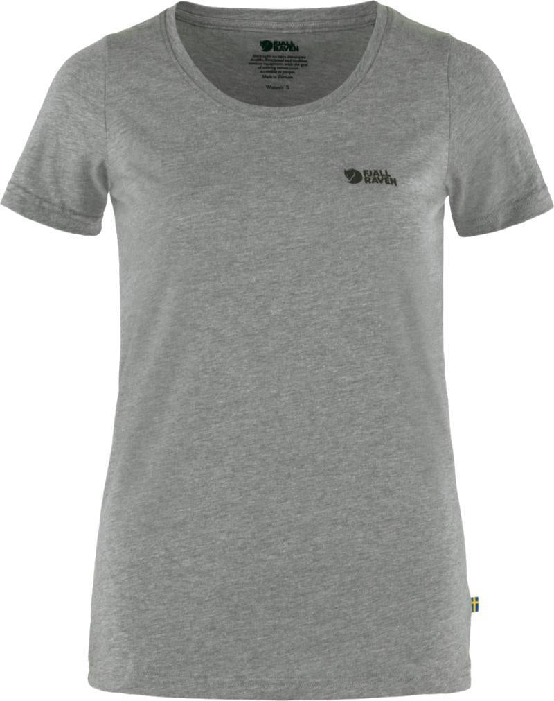 Fjallraven Logo T-Shirt - Womens - Grey / Melange 1