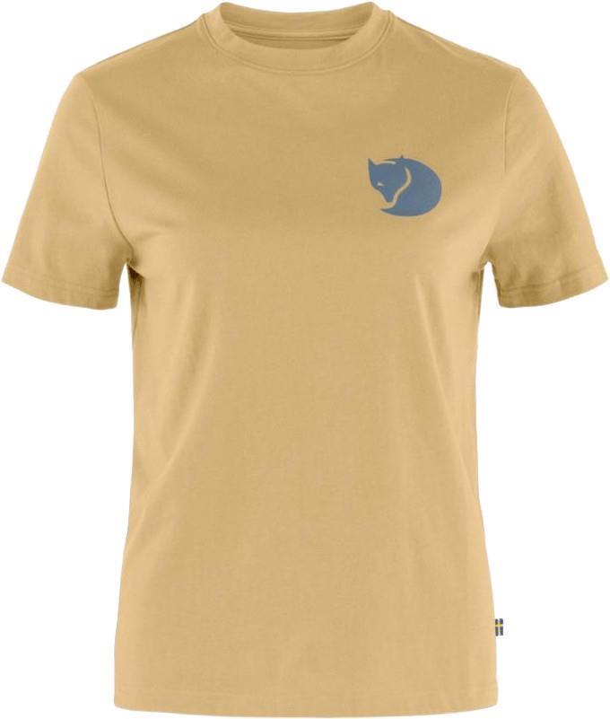 Fox Boxy Logo Tee - Womens - Dune Beige 1
