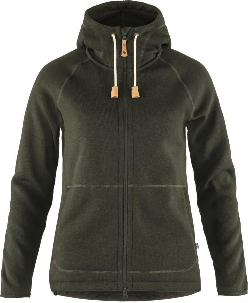 Ovik Fleece Hoodie - Womens - Deep Forest 1