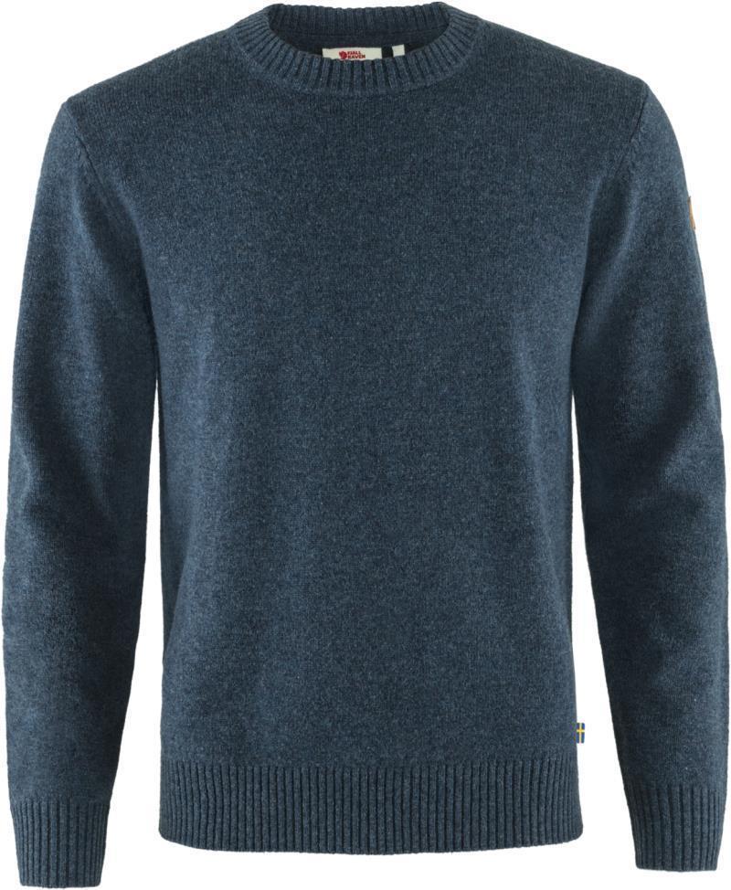 Ovik Round-Neck Sweater - Mens - Navy 1