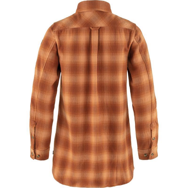 Ovik Twill LS Shirt - Womens - Desert Brown / Autumn Leaf 2