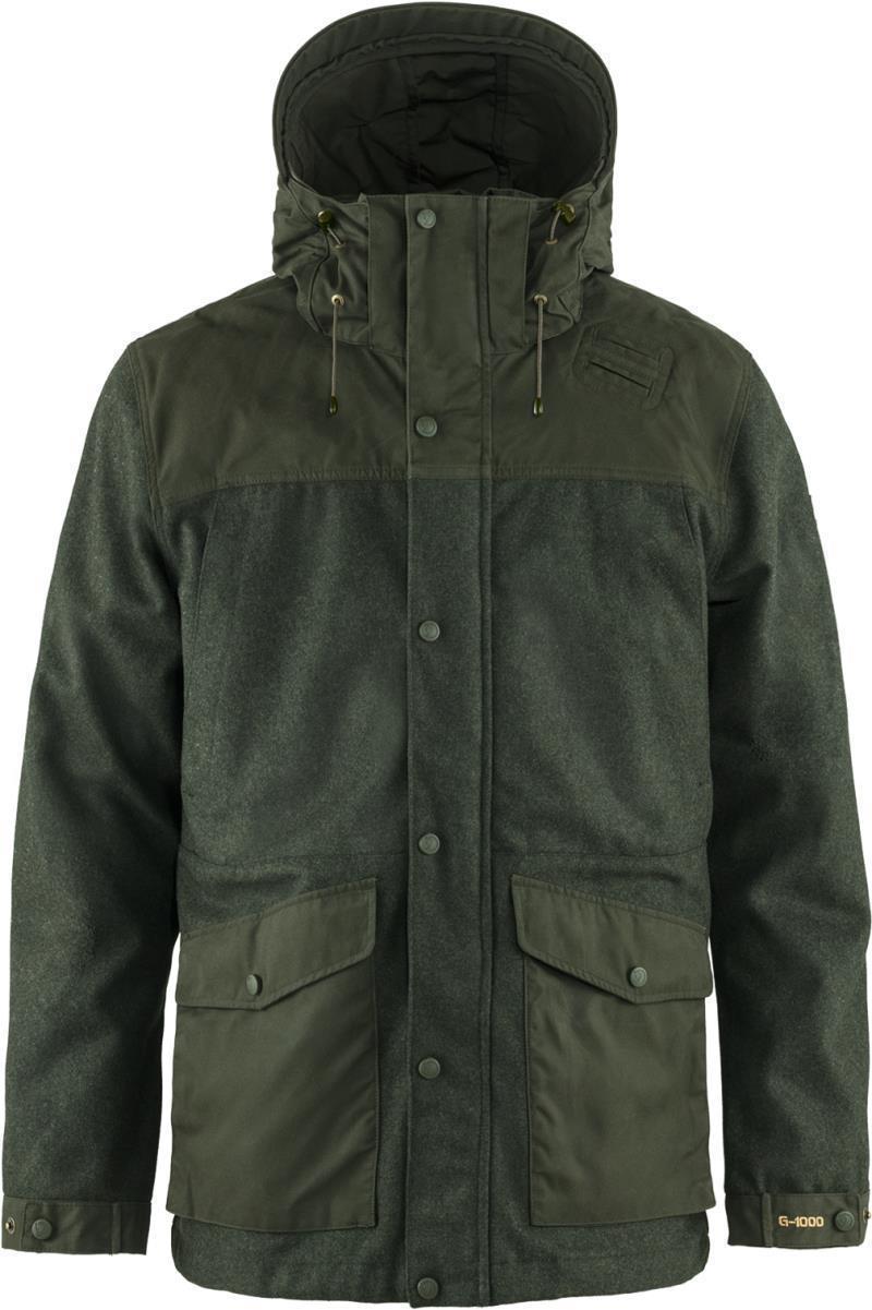 Varmland Wool Jacket - Mens - Deep Forest 1