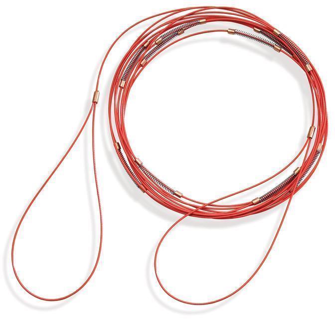 Rutschblock Cord - Gray / Red 1