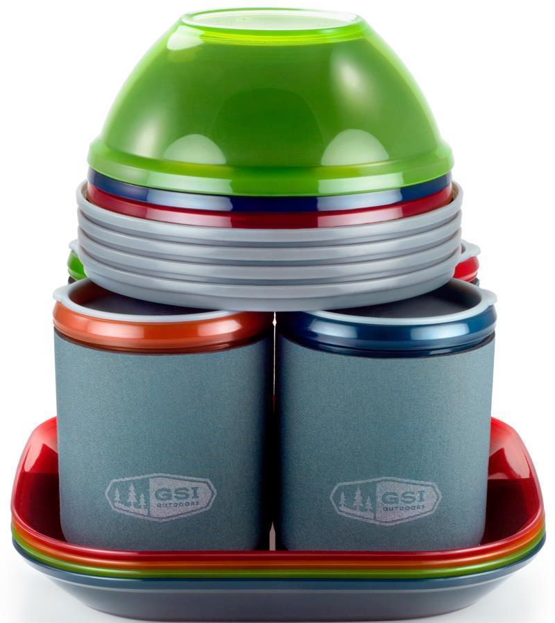 Infinity 4 Person Deluxe Tableset - Multi-Color - Not Applicable 2
