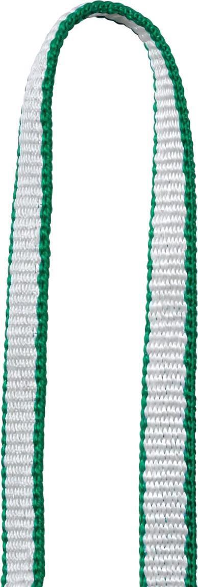GrandWall Dyneema Sling - 10mm x 30cm - Green / White 1