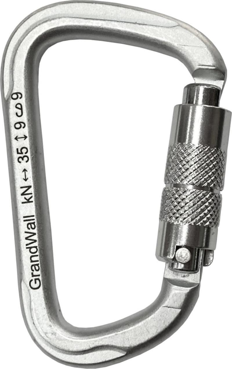 Zion TwistLock Steel Carabiner - Zinc 1