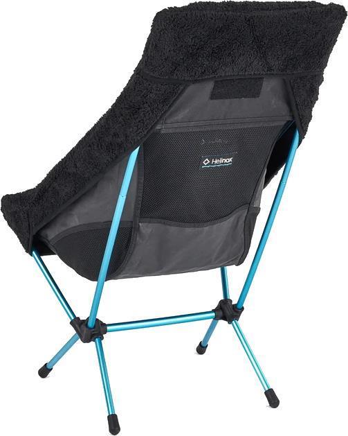 Fleece Seat Warmer For Chair Two - Black 2