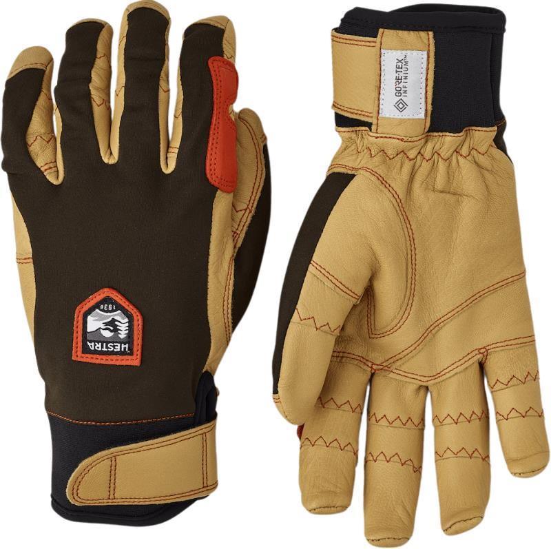 Ergo Grip Active Gloves - Dark Forest / Natural Brown 2