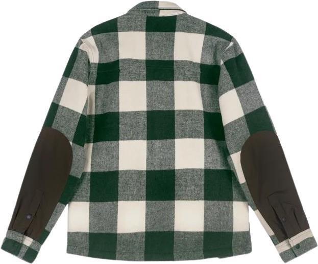 Leucan Canadian Insulated Shirt - Mens - Forest Green / Cream 2