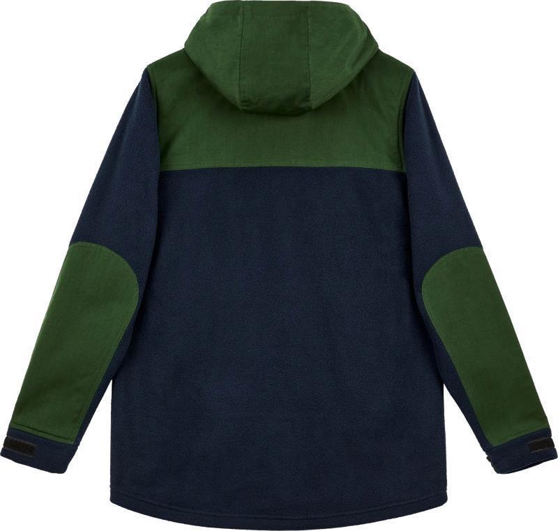 Tech Fleece Hoodie - Womens - Navy / Forest Green 2