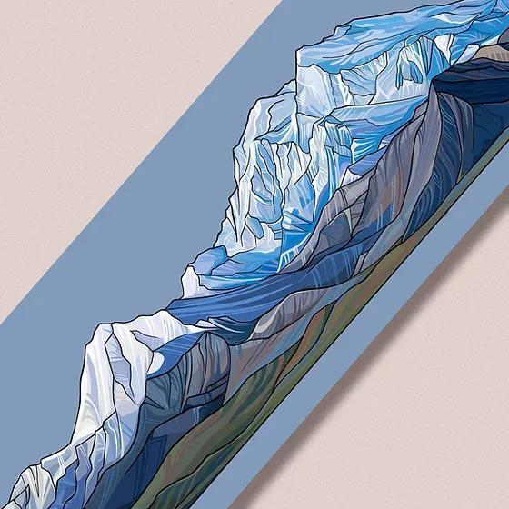 Denali Miniscape Sticker - Not Applicable 2