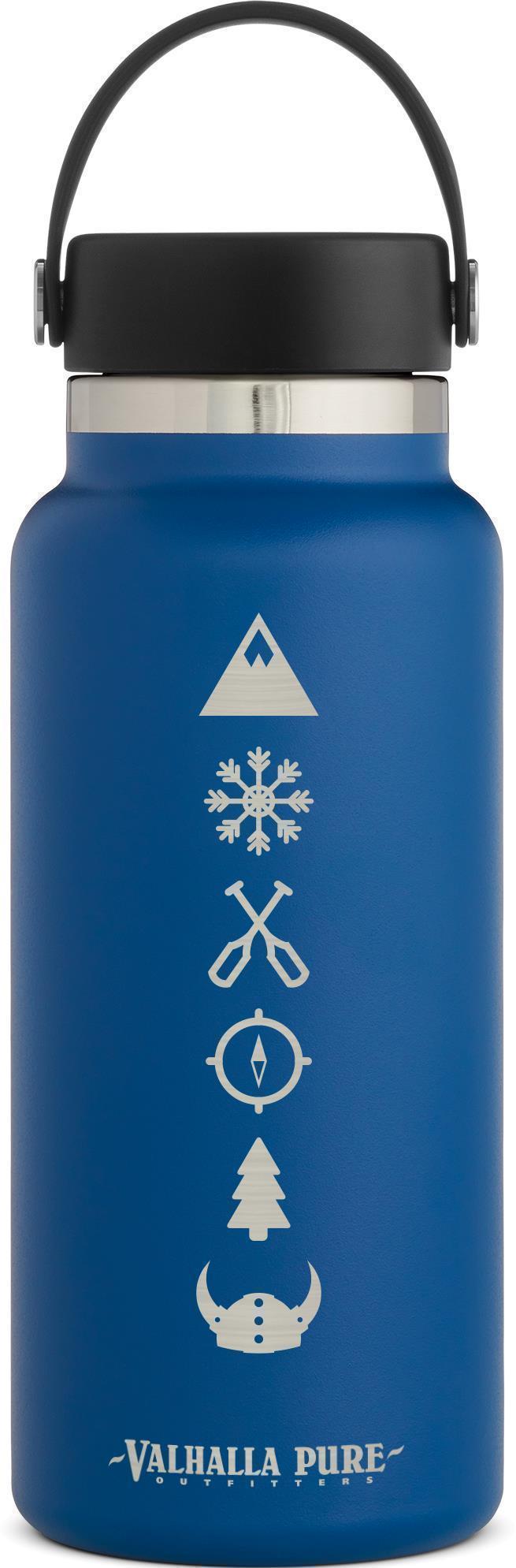 946ml / 32oz Wide Mouth w/ Flex Cap - VPO Logo - Cobalt 1