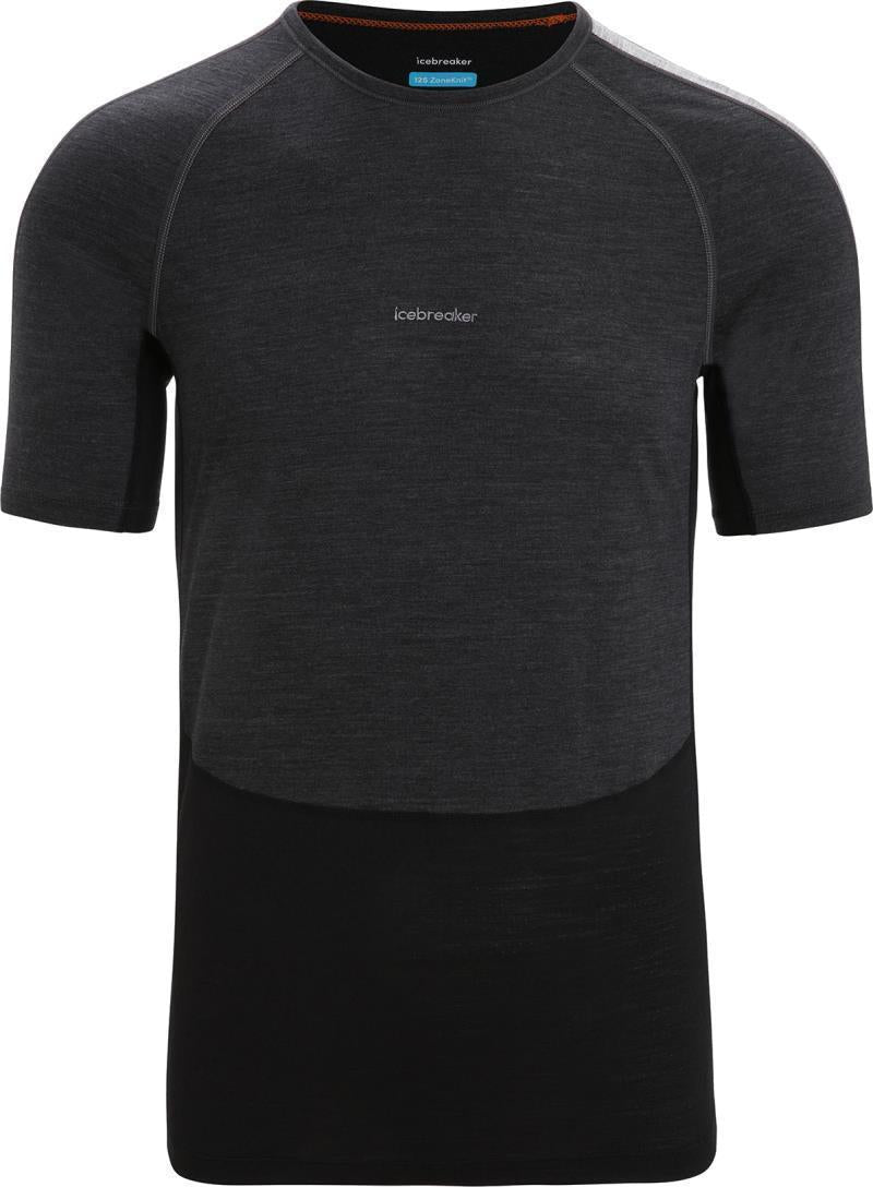 125 ZoneKnit SS Crewe - Mens - Jet Heather / Black / Metro Heather / CB 1