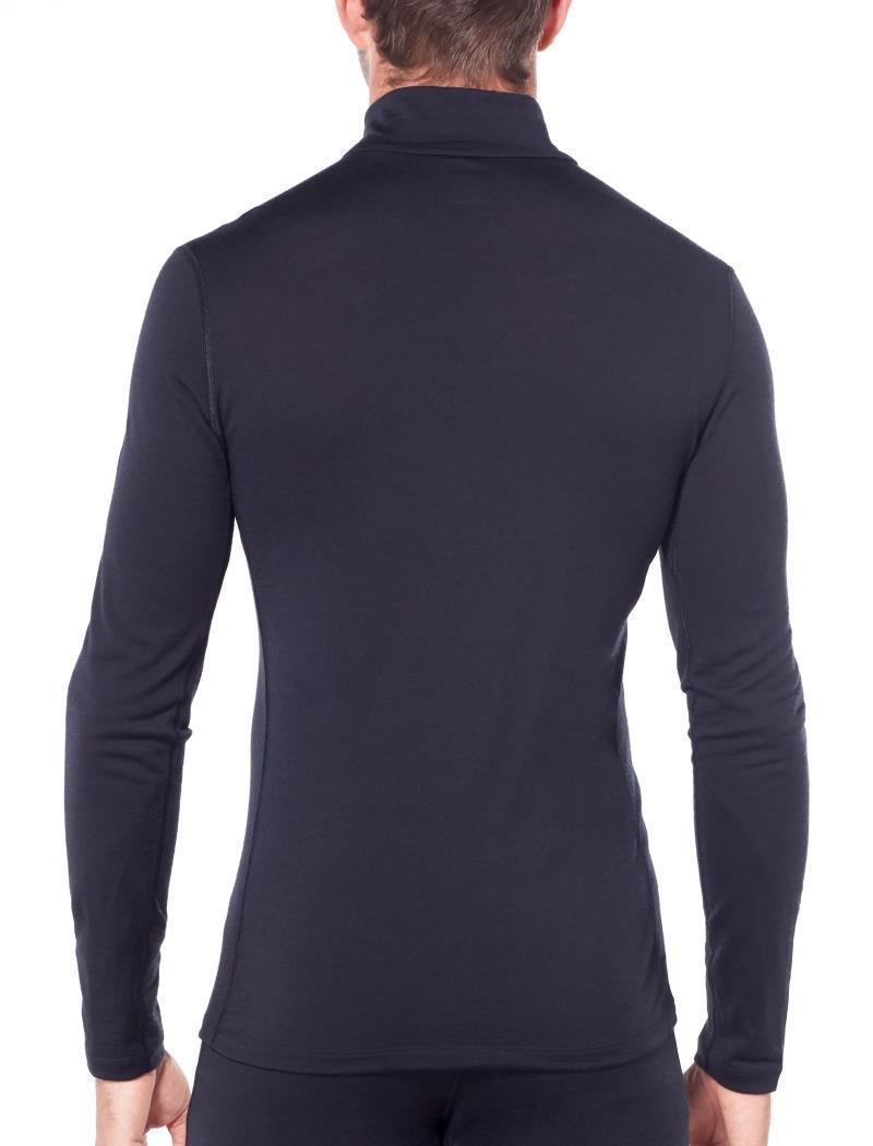 200 Oasis LS Half Zip - Mens - Black 3