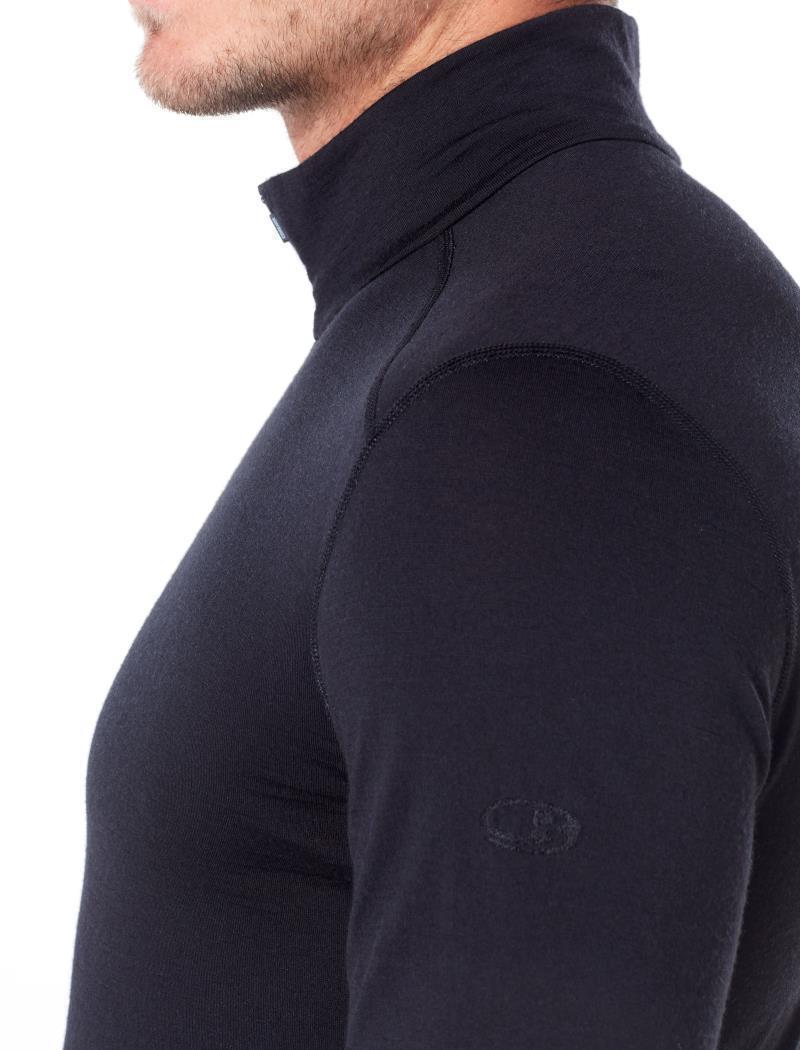 200 Oasis LS Half Zip - Mens - Black 4