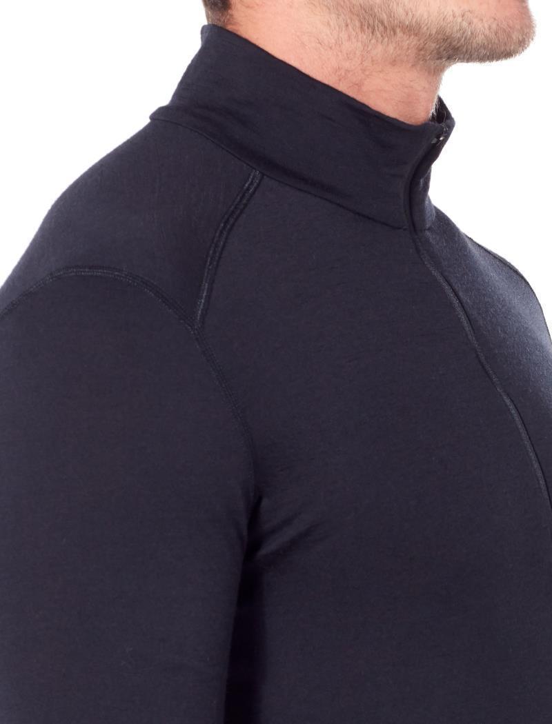 200 Oasis LS Half Zip - Mens - Black 5