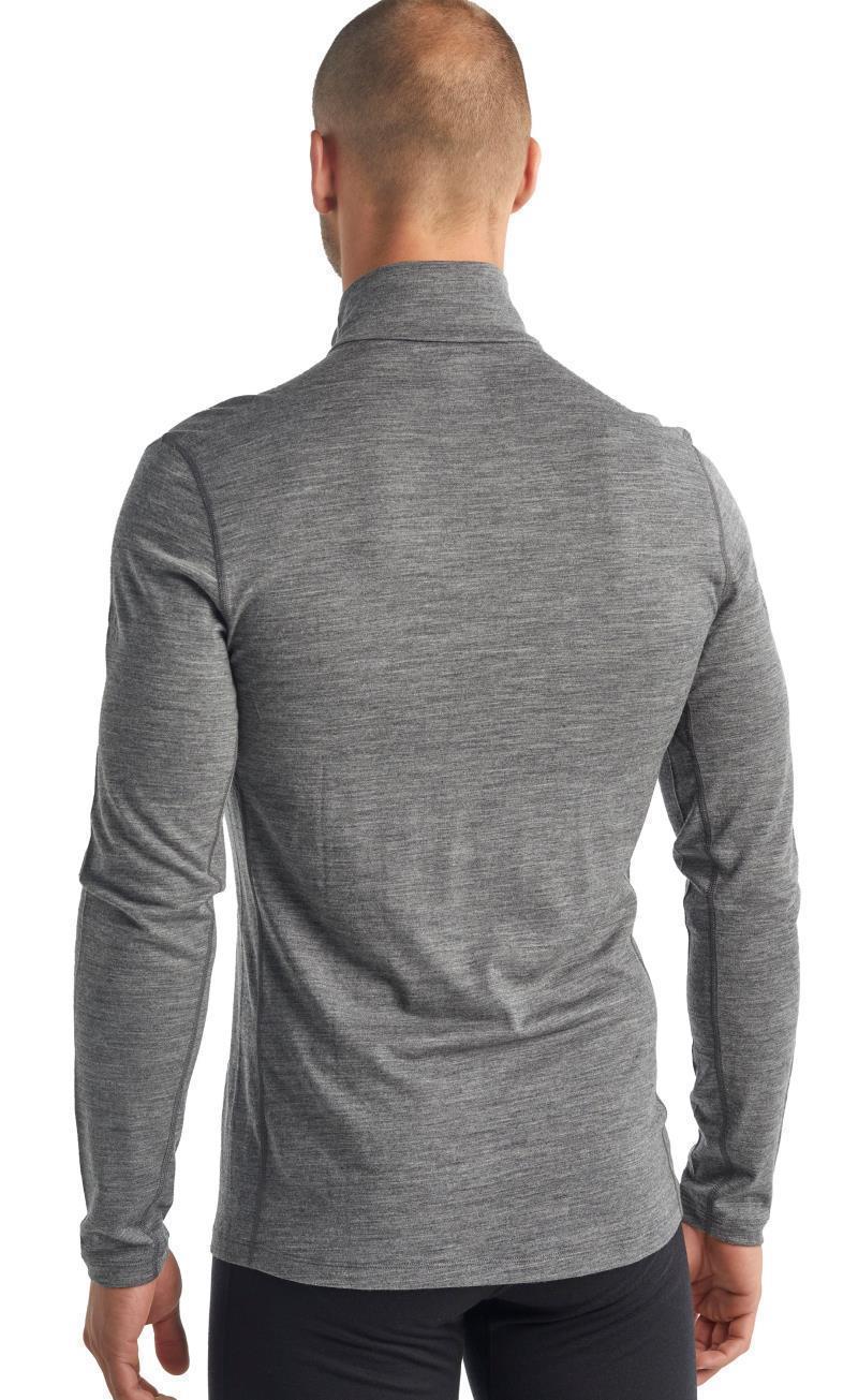 200 Oasis LS Half Zip - Mens - Gritstone Heather 3
