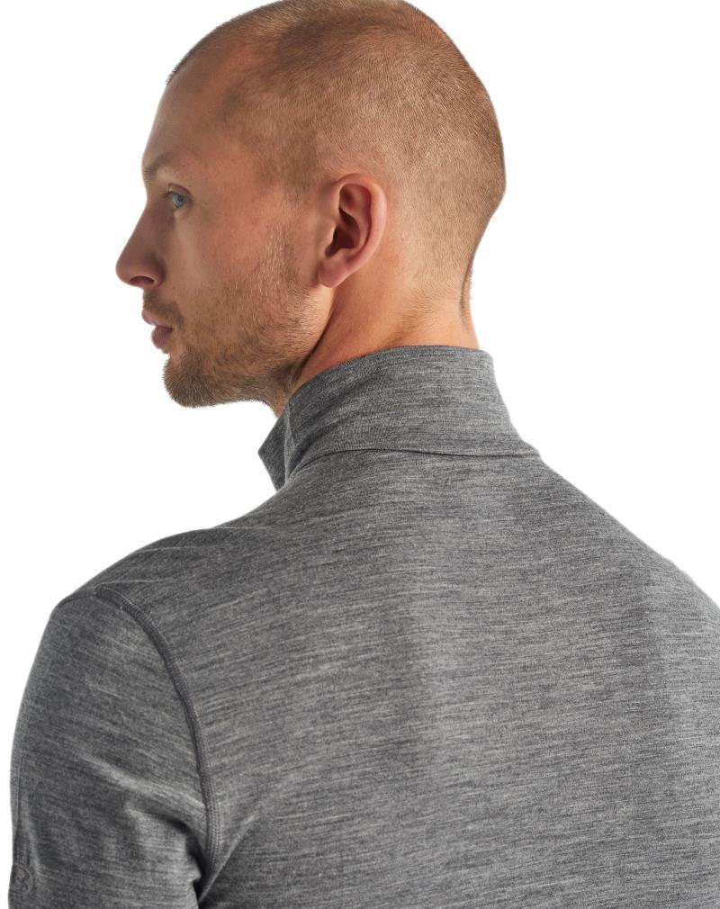 200 Oasis LS Half Zip - Mens - Gritstone Heather 4