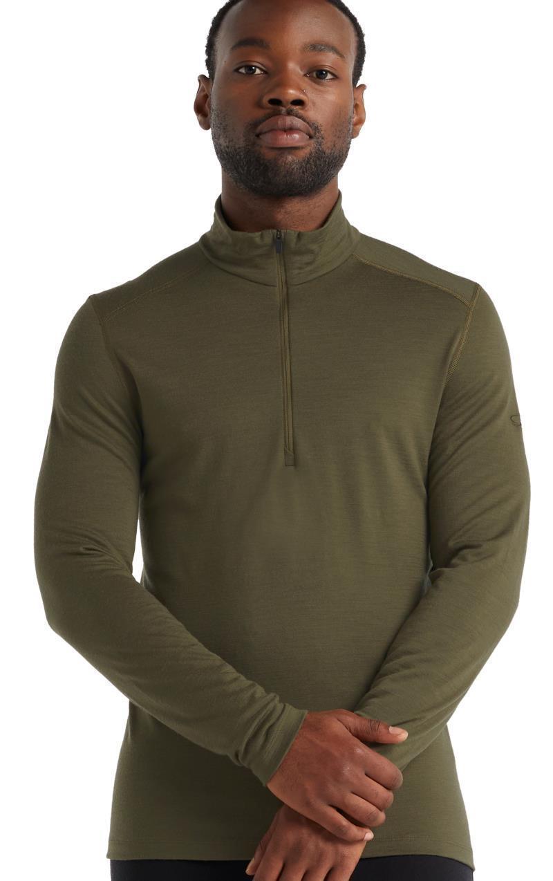 200 Oasis LS Half Zip - Mens - Loden 2