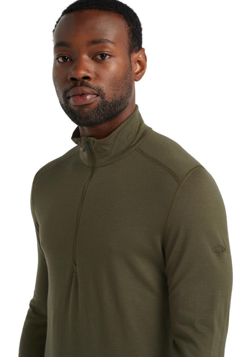 200 Oasis LS Half Zip - Mens - Loden 5