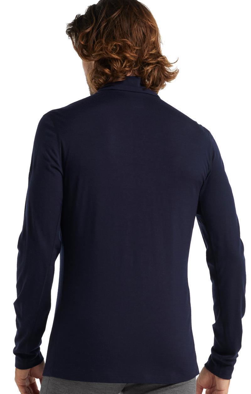 200 Oasis LS Half Zip - Mens - Midnight Navy 3