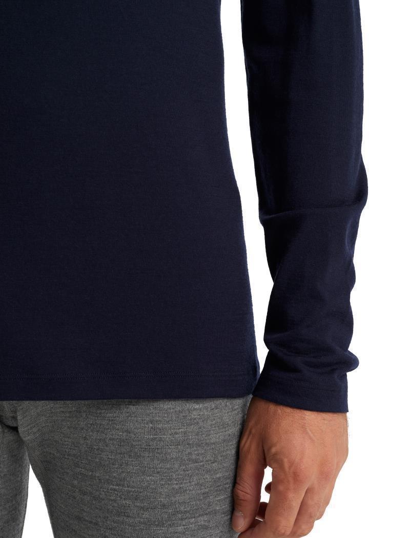 200 Oasis LS Half Zip - Mens - Midnight Navy 5