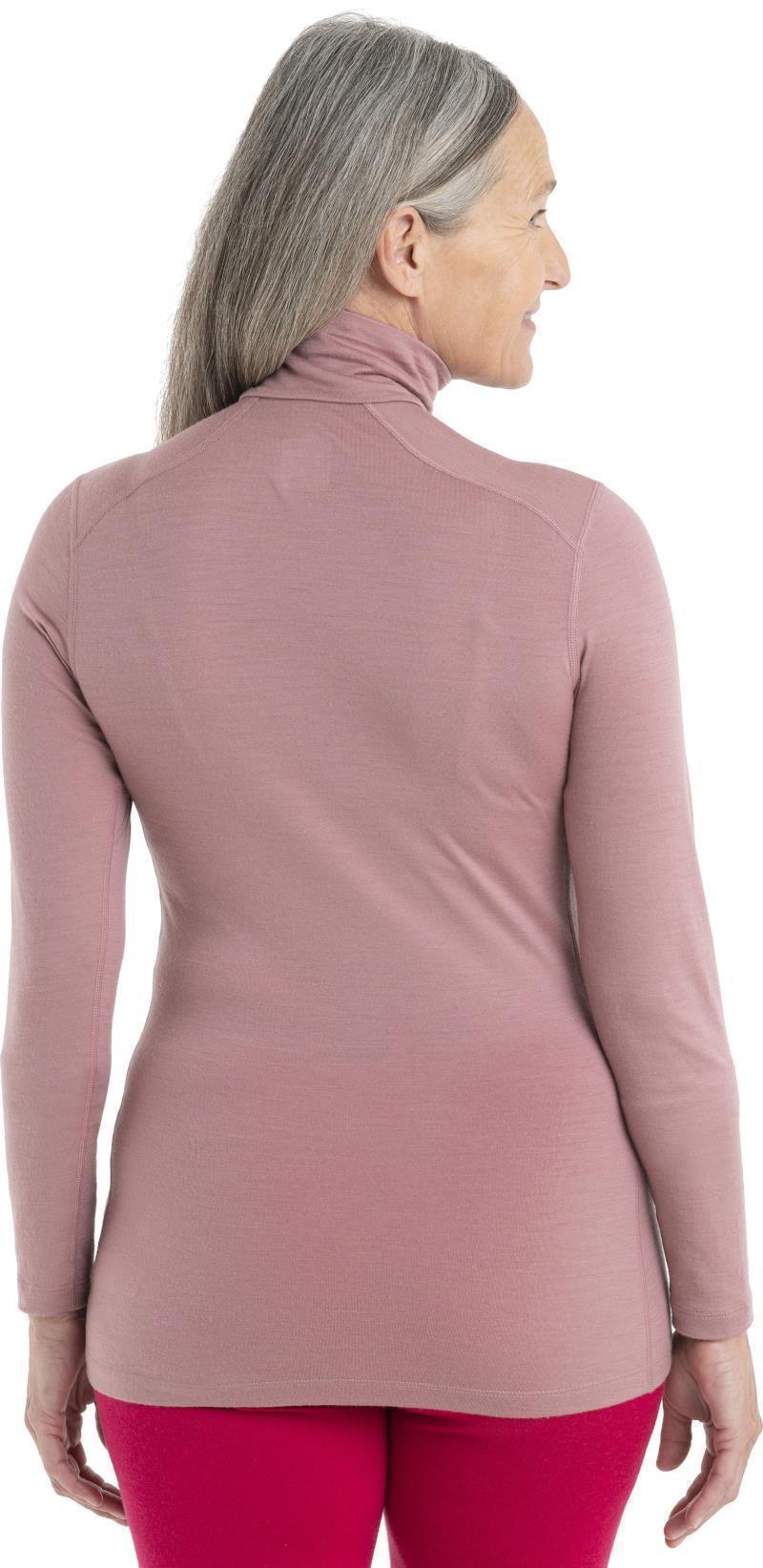 200 Oasis LS Half Zip - Womens - Crystal 2