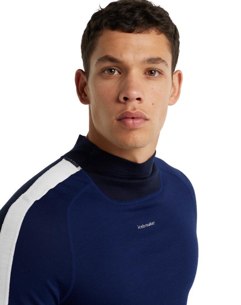 200 Sonebula LS High Neck - Mens - Midnight Navy / Royal Navy / CB 4