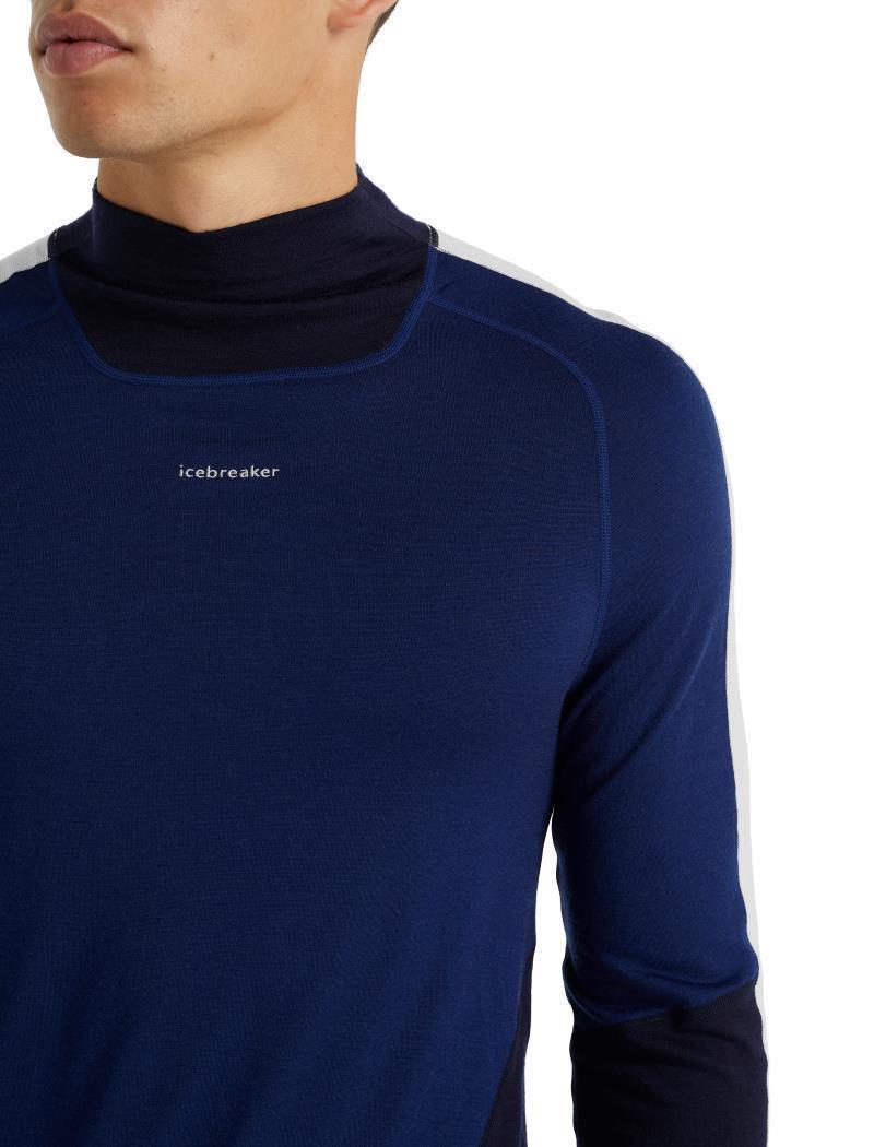 200 Sonebula LS High Neck - Mens - Midnight Navy / Royal Navy / CB 5