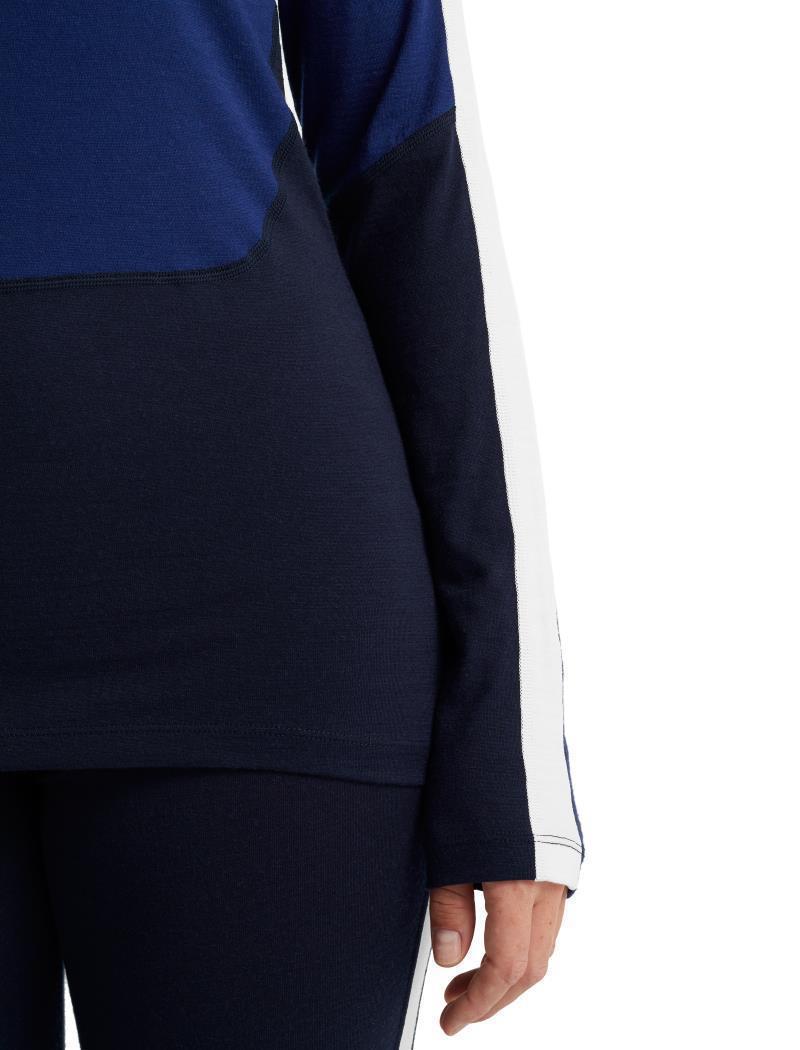 200 Sonebula LS High Neck - Womens - Midnight Navy / Royal Blue / Snow / CB 6